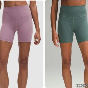 Lululemon Wunder Train 6in (2 Bundle) Shorts